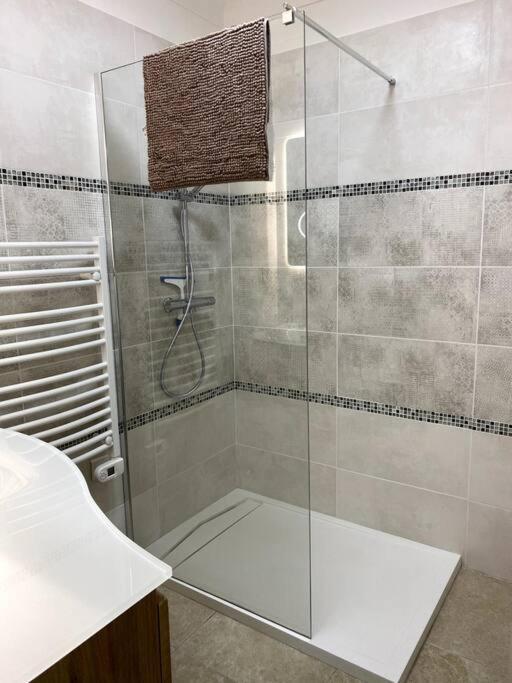 Agreable Appartement Vue Mer レ・ズィサンブル エクステリア 写真
