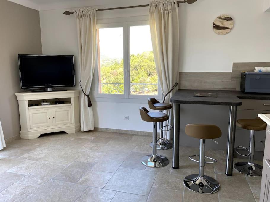 Agreable Appartement Vue Mer レ・ズィサンブル エクステリア 写真